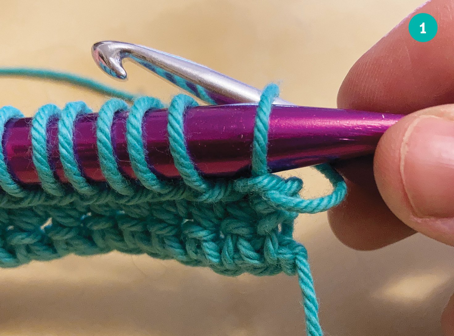 How to Crochet Broomstick Lace with Crochet Tips to Make it Easy 