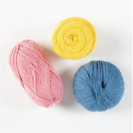 Bundles of Natural Yarn
