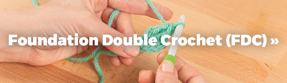 Foundation Double Crochet