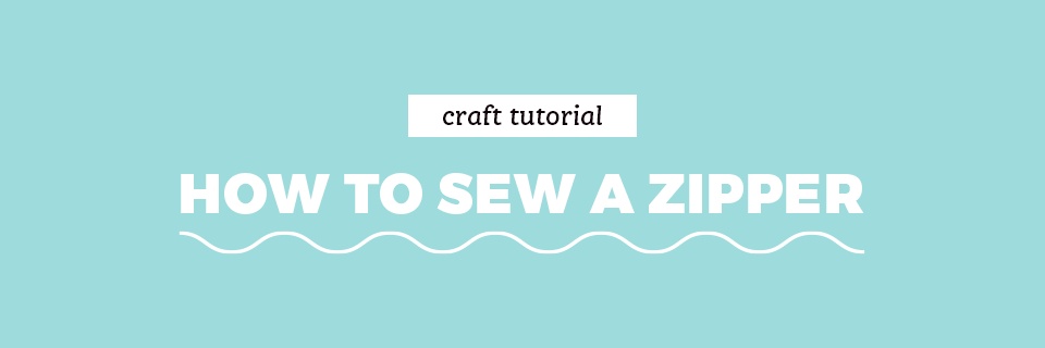How to Sew a Zipper