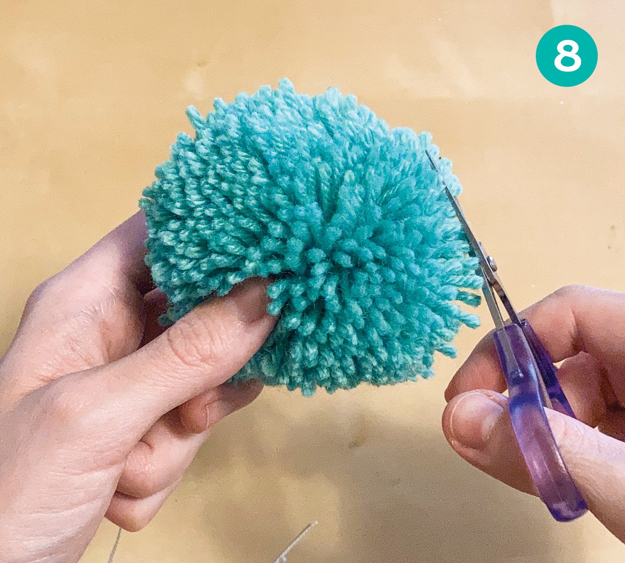 French Knitting and Pom Poms - how we montessori