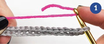 Beginner Border Stitch Step 1