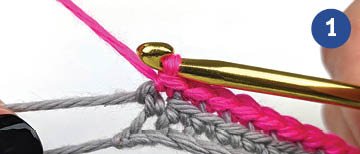 Ending Border Stitch Step 1