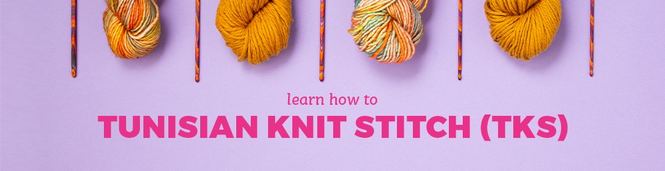 Tunisian Crochet Knit Stitch