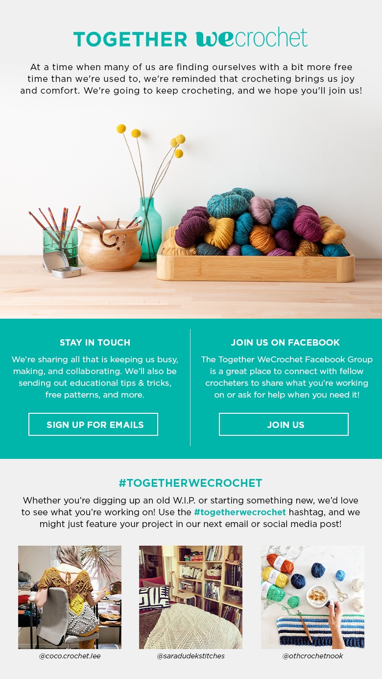 Together we crochet