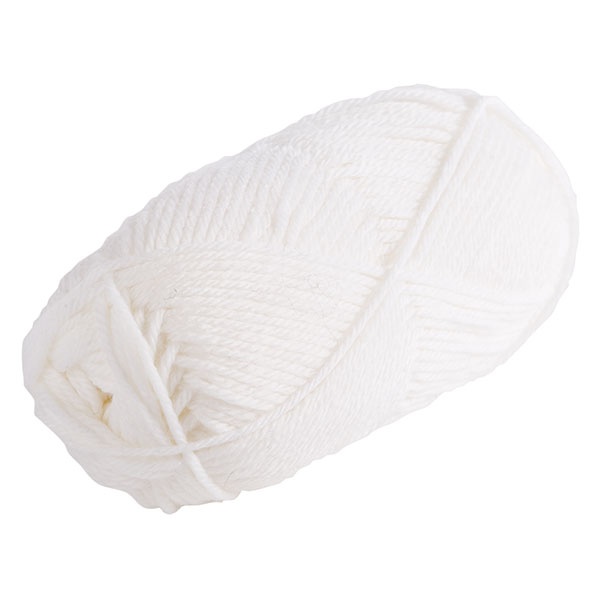 Premium Swish DK White Yarn for Knitting & Crochet - KnitPicks