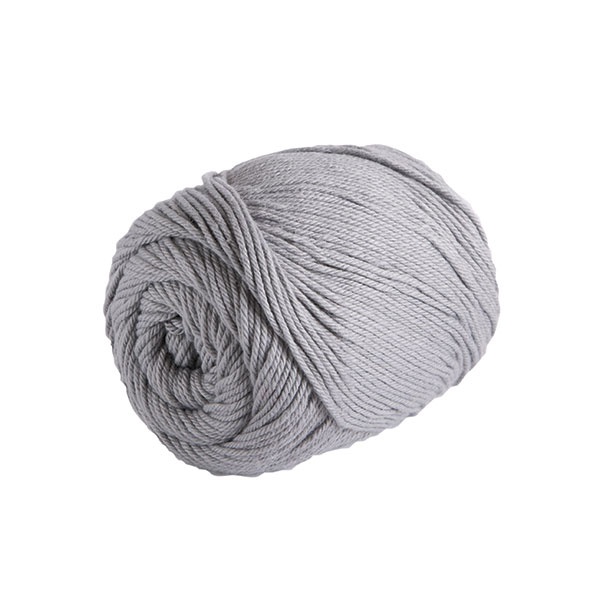 Needle Crafters Milk Cotton Yarn - Black, 87 yds