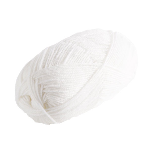 8.1 oz White Tres Chic Novelty Yarns Crochet Thread Super Yarn Mart