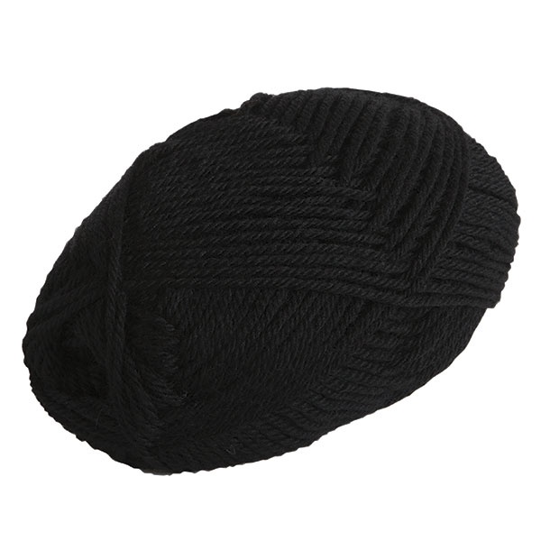 Coal – Superwash Worsted Wool