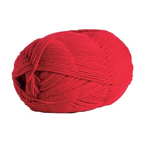 KnitPicks Stroll Strawberry. A true, classic red.