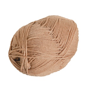 skein of light brown yarn