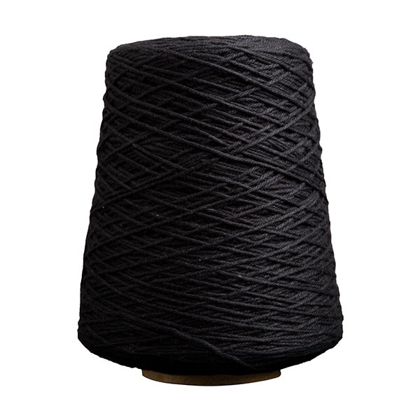 Dishie Cone Yarn, Grey-black, 100% Cotton