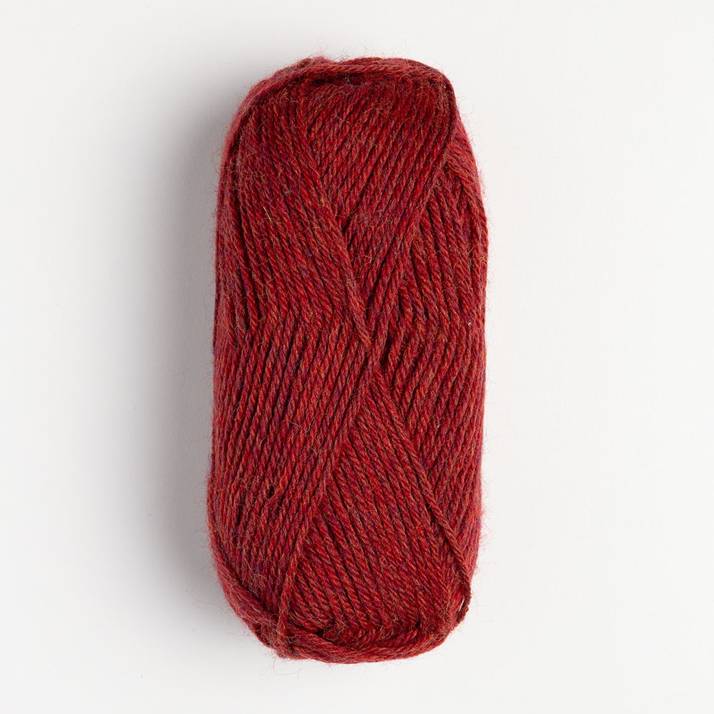 Worsted Wool Yarn – Firecracker Heather