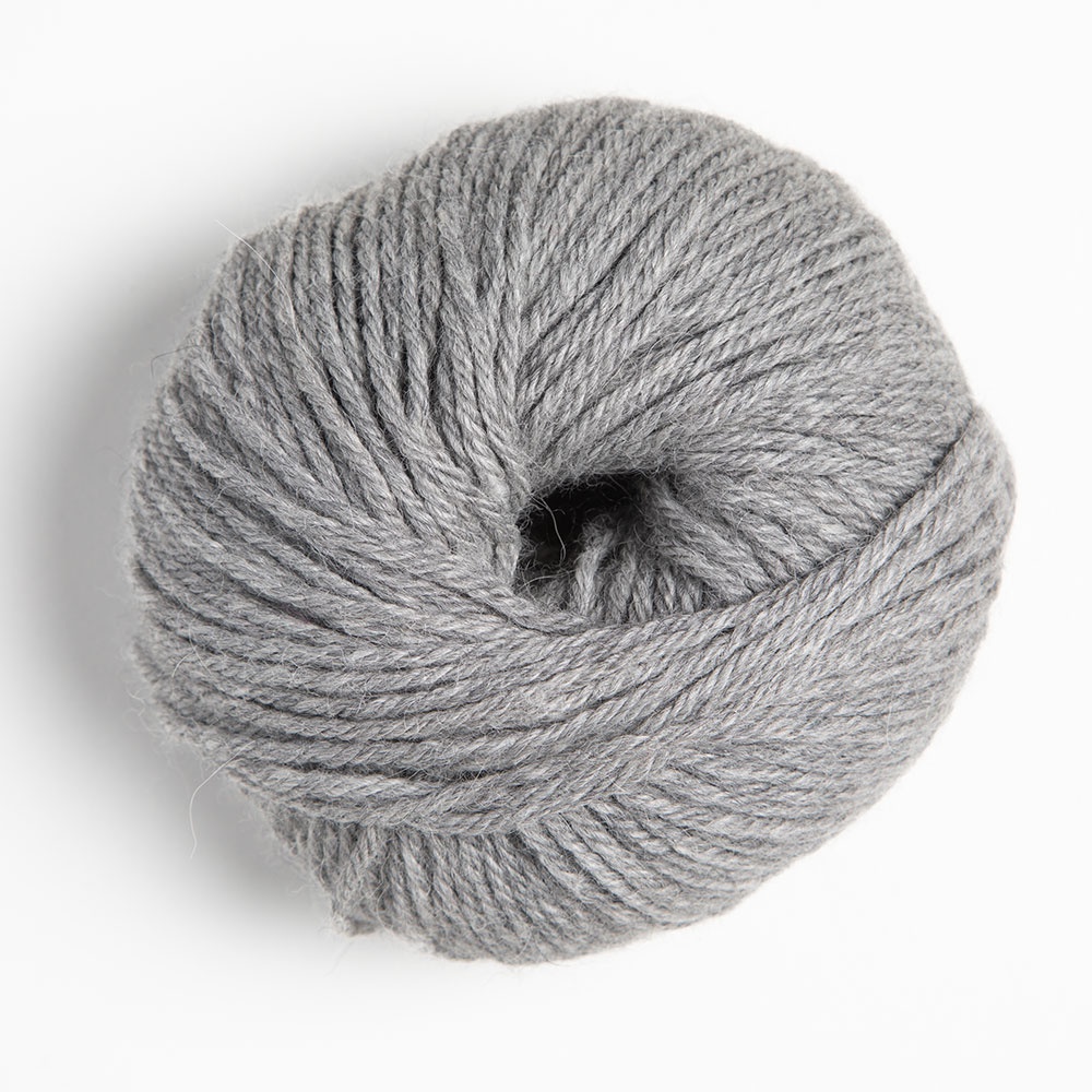 Fog Heather Wool Yarn – Soft Neutrals
