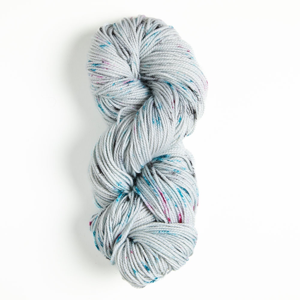 Cosmic Speckle – Fingering Wool Yarn