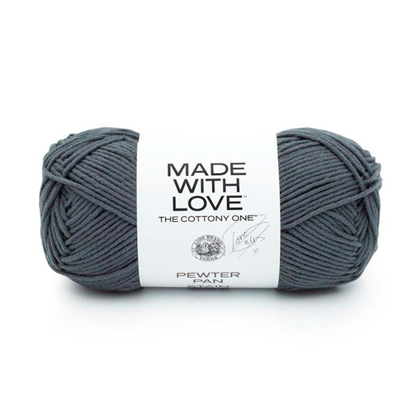 Pewter Pan Yarn - Elegant Gray for Crochet Creations