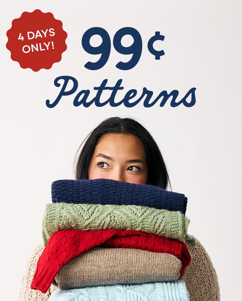 $0.99 Pattern Sale