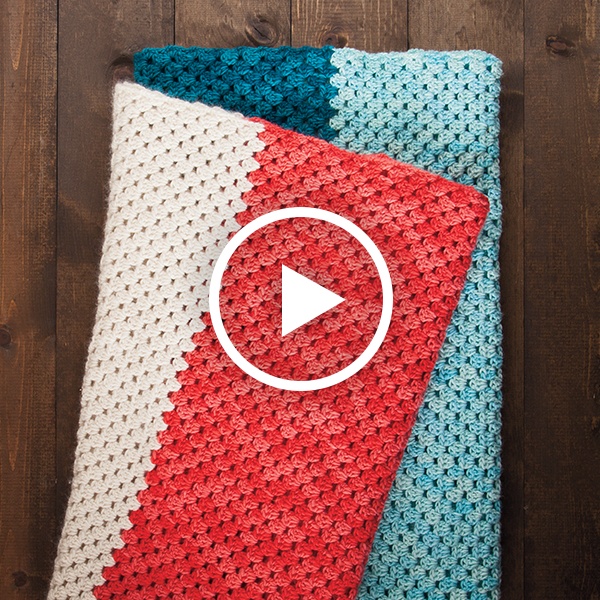 Beginner Crochet Blanket