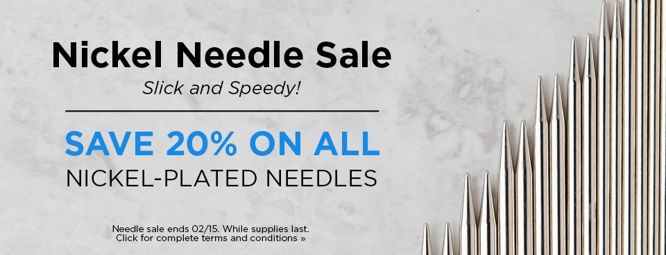 Nickel Needle Sale