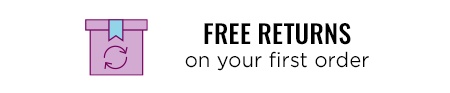 Free Returns on your First Order