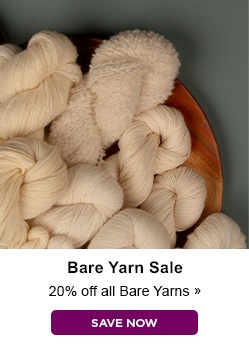20% off all Bare Yarns