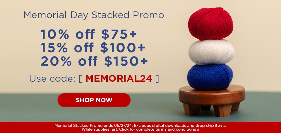Memorial Day Stacked Promo