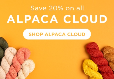 Yarn of the Month - Alpaca Cloud