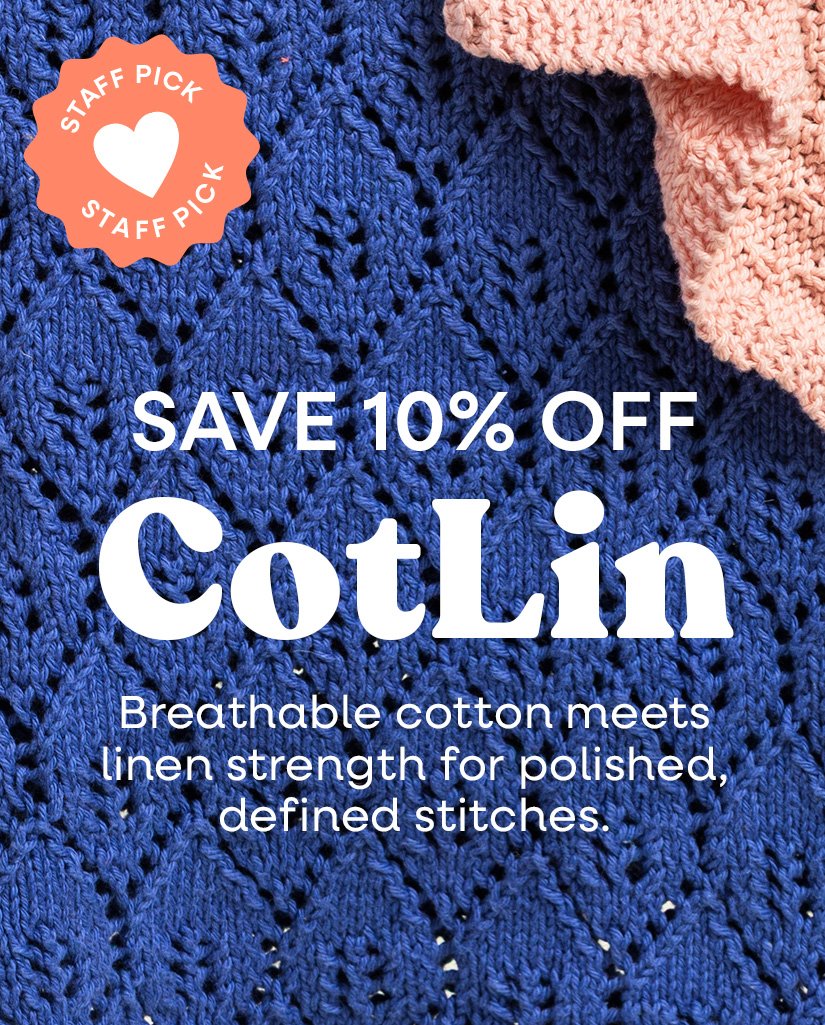 10% off CotLin Staff Pick