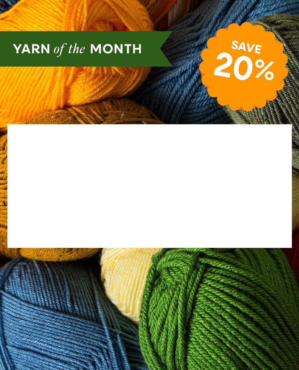 20% Off Brava Yarn of the Month