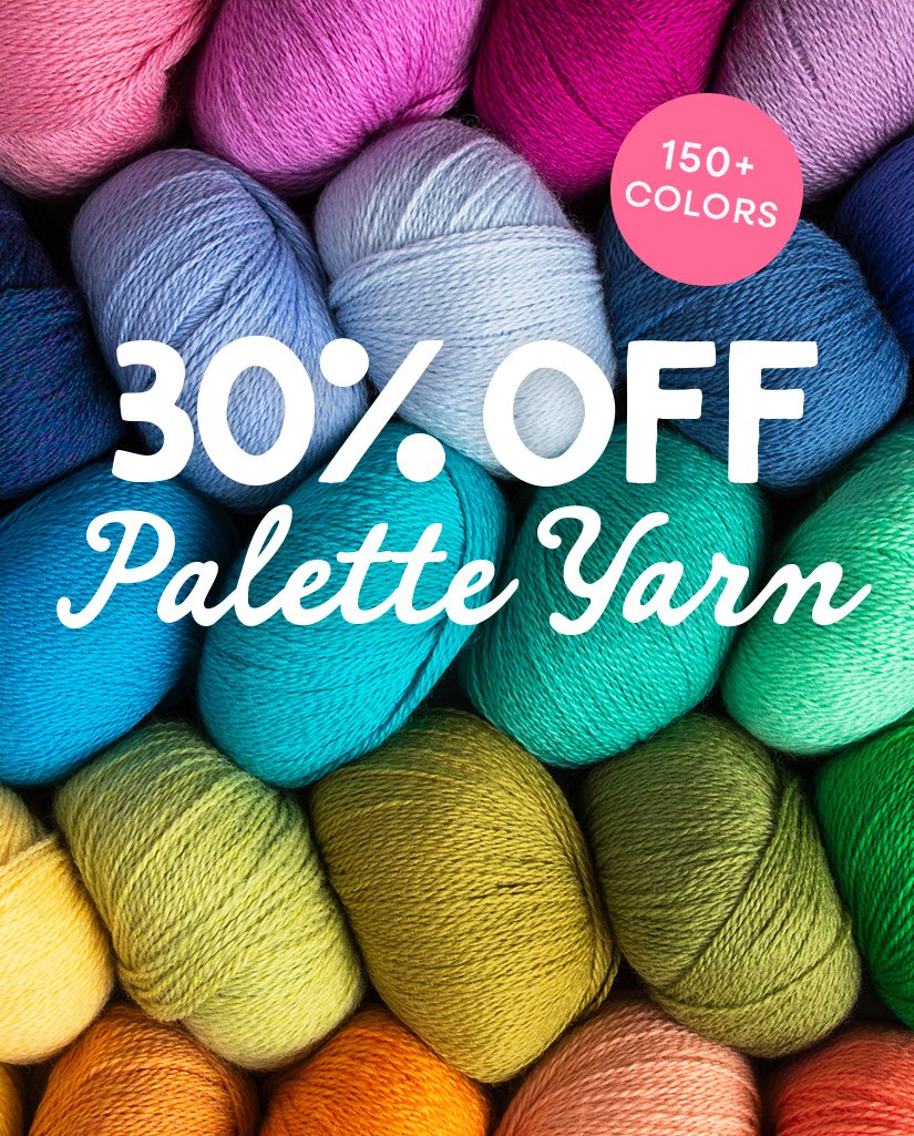 30% off Palette Yarn sale