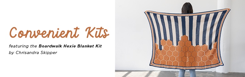 Boardwalk Hexie Blanket Kit