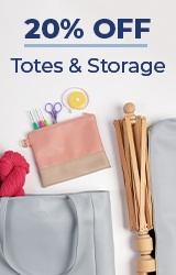 20% Off Storage and Totes