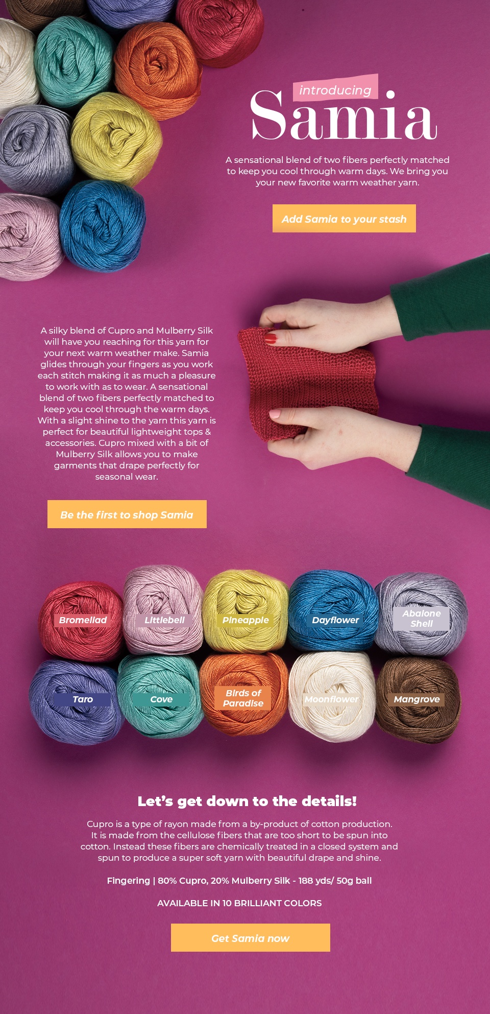 New Crochet Product Launch