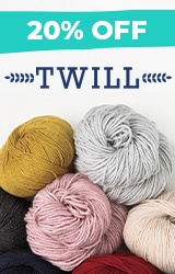 Monthly Yarn Sale - 20% Off Twill