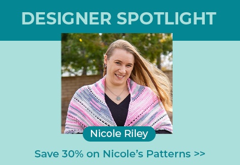 Save 30% on Nicole Riley Patterns