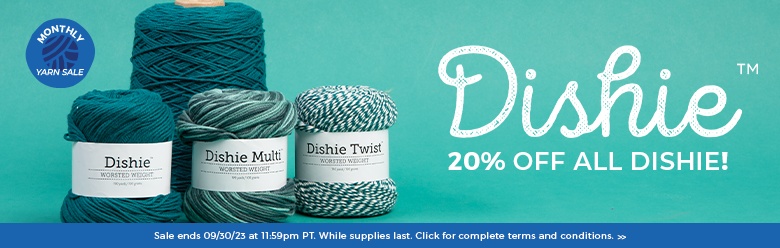 Monthly Yarn Sale - Dishie