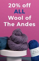 20% Off All Wool of the Andes