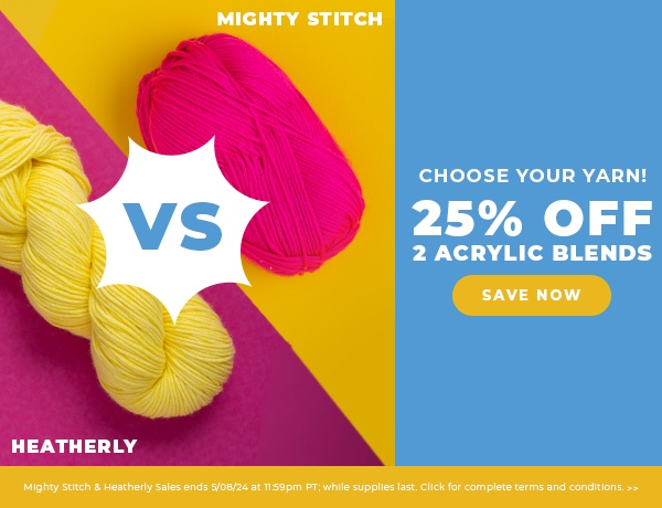 Mighty Stitch and Heatherly Sale
