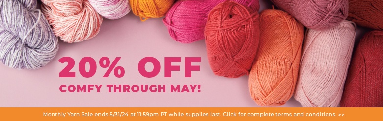 Monthly Yarn Sale - Comfy