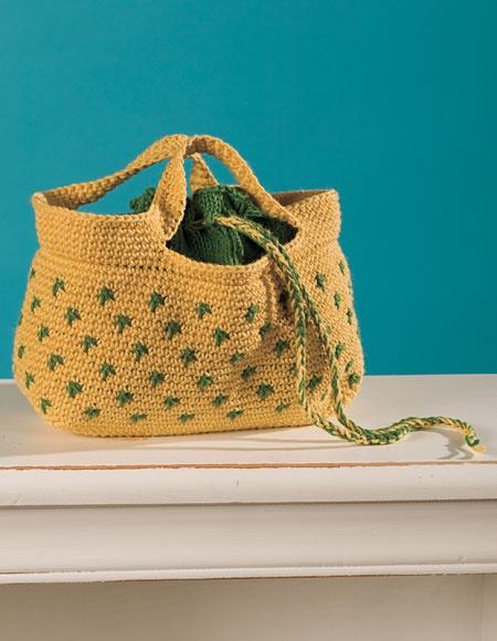 Crocheted yellow handbag Designer shoulder bag Mustard bag with