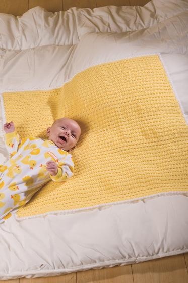 Crochet duck online blanket