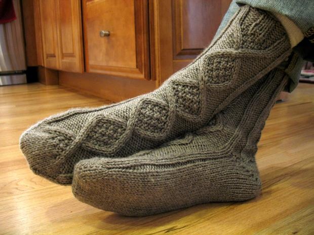 Big mens slipper socks sale