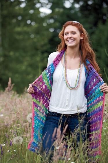 Crochet long vest pattern sale