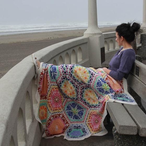 Persian Dreams Throw Pattern - KnitPicks