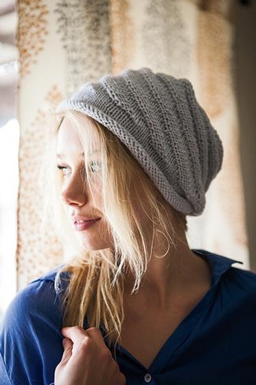 Swirly Hat - knitting pattern