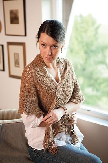 Tranquil Mist Lace Shawl Kit