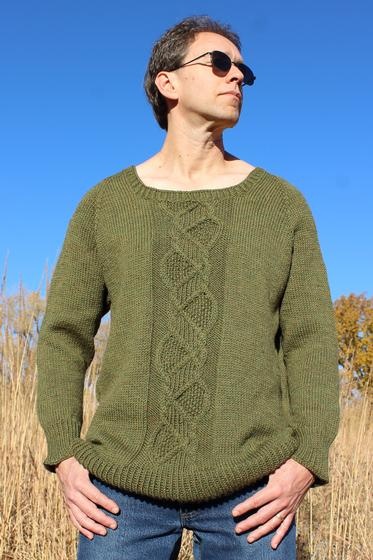 Wine Country Sweater - knitting pattern