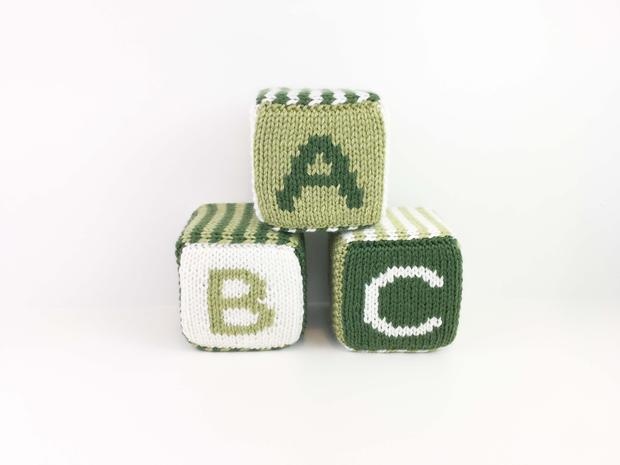 Baby Blocks - knitting pattern