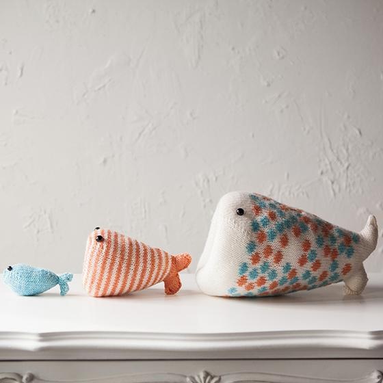 One Fish, Two Fish, Three Fish - knitting pattern