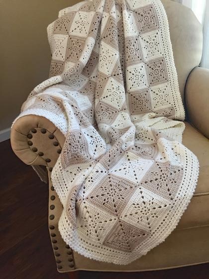 Arielle's Square Blanket - knitting pattern